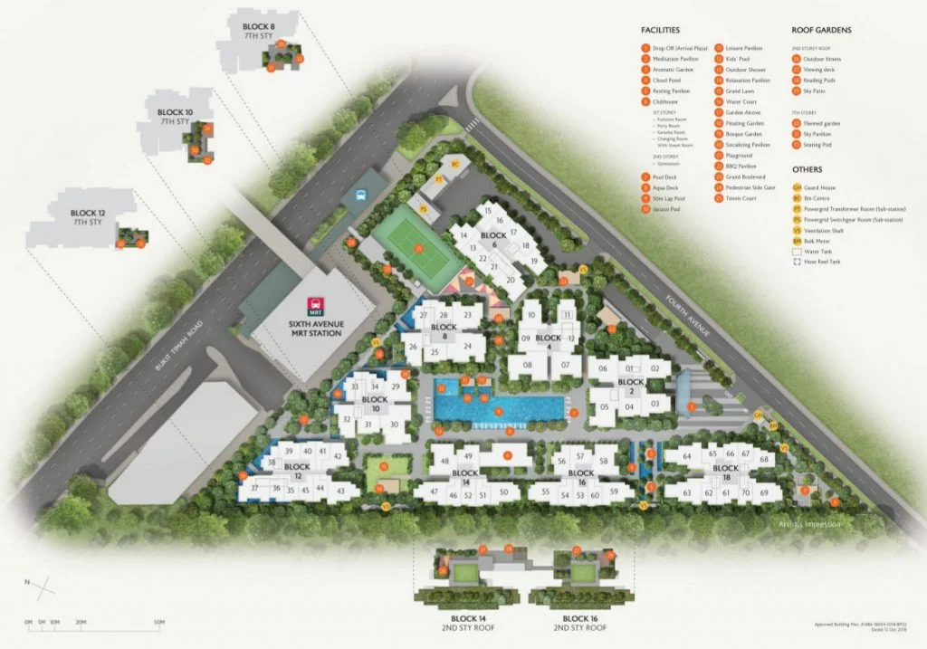 Fourth Avenue Residences Site Plan