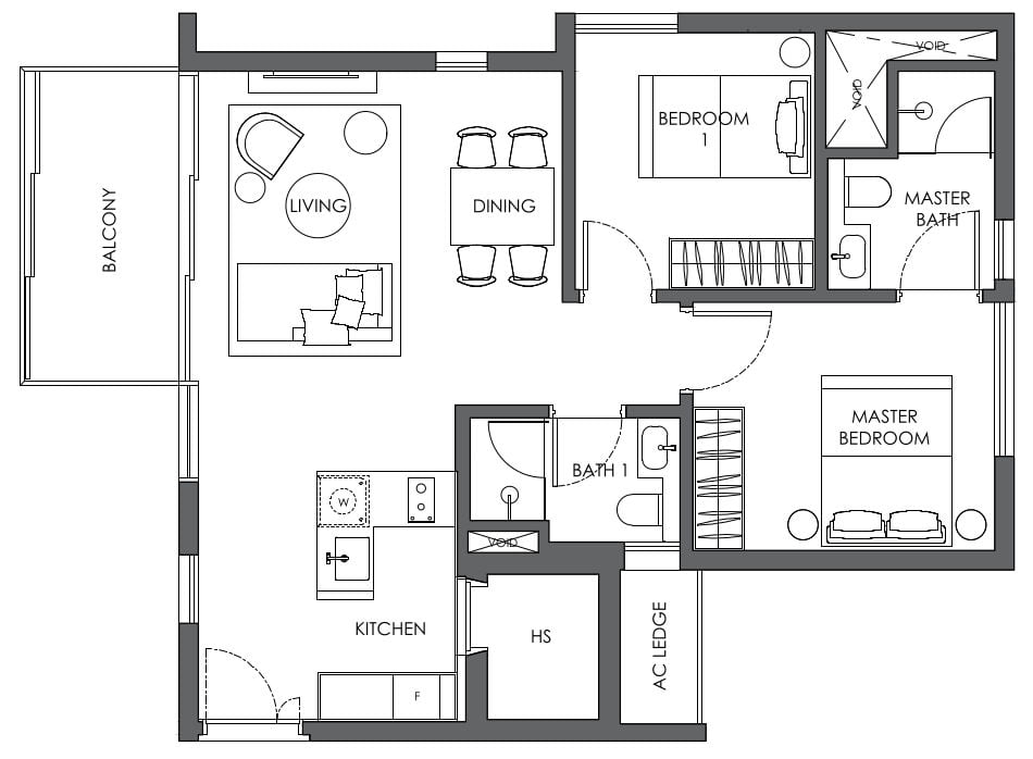 10 Evelyn Floor Plan b1d