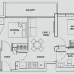 120 Grange Floor Plan 2DK