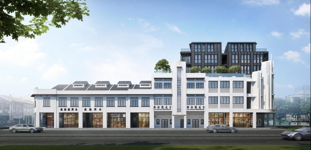 1953 混合发展修复的建筑