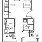 1953 Floor Plan HBS1