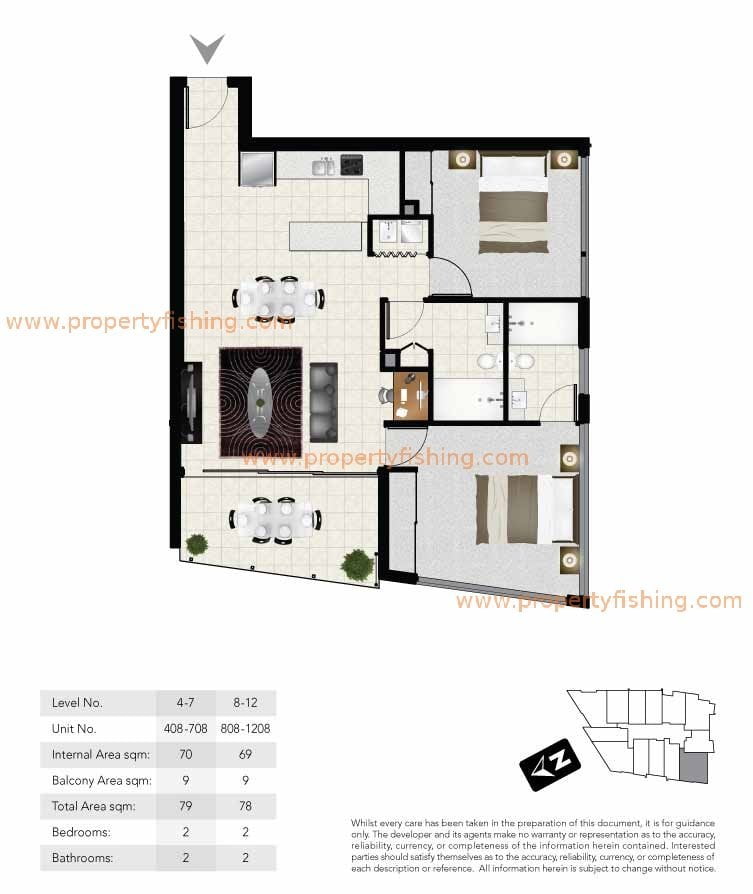38 High Street Toowong Floor Plan 2