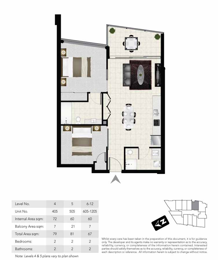 38 High Street Toowong Floor Plan 4