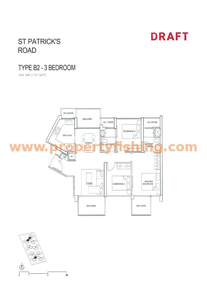 Seventy St Patrick's Floor Plan 4