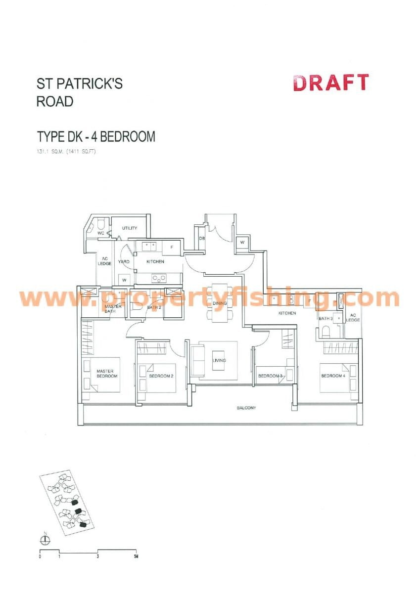 Seventy St Patrick's Floor Plan 6
