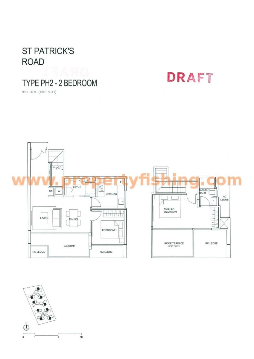 Seventy St Patrick's Floor Plan Penthouse 2