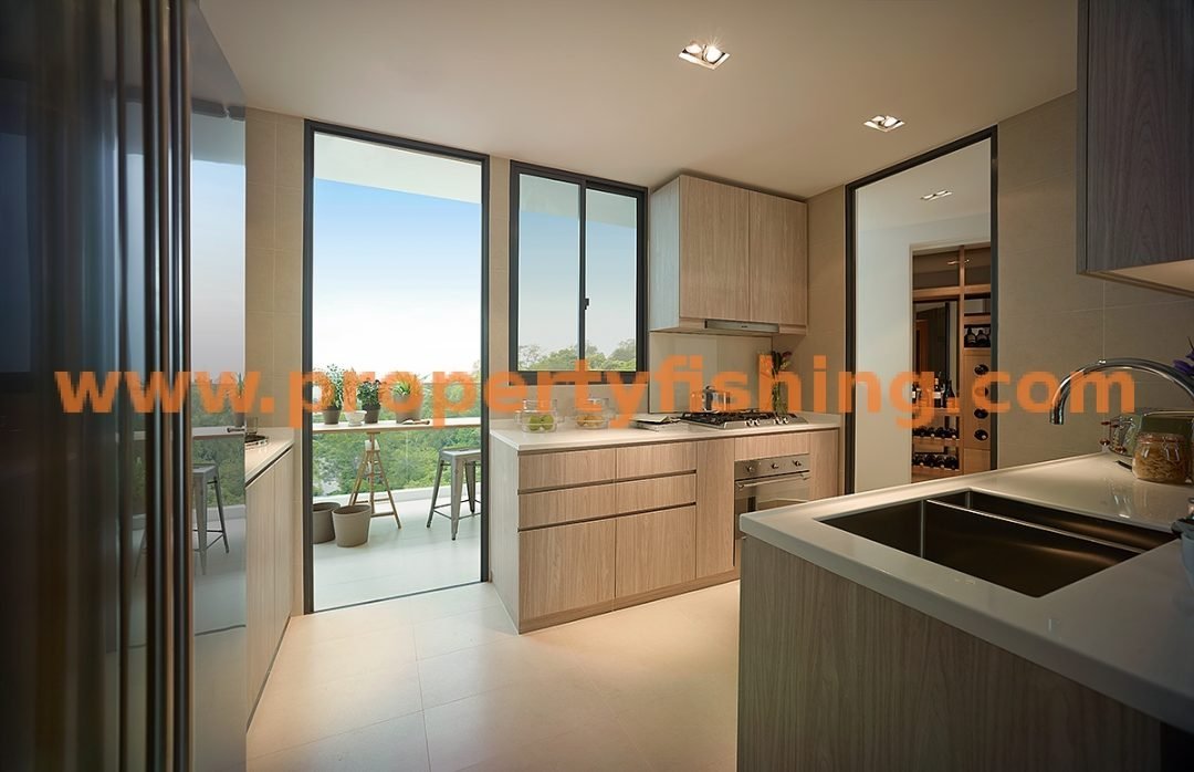 70 St Patrick's 3 Br - Kitchen Render