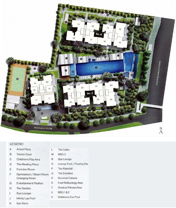 8 @ Woodleigh Site Plan