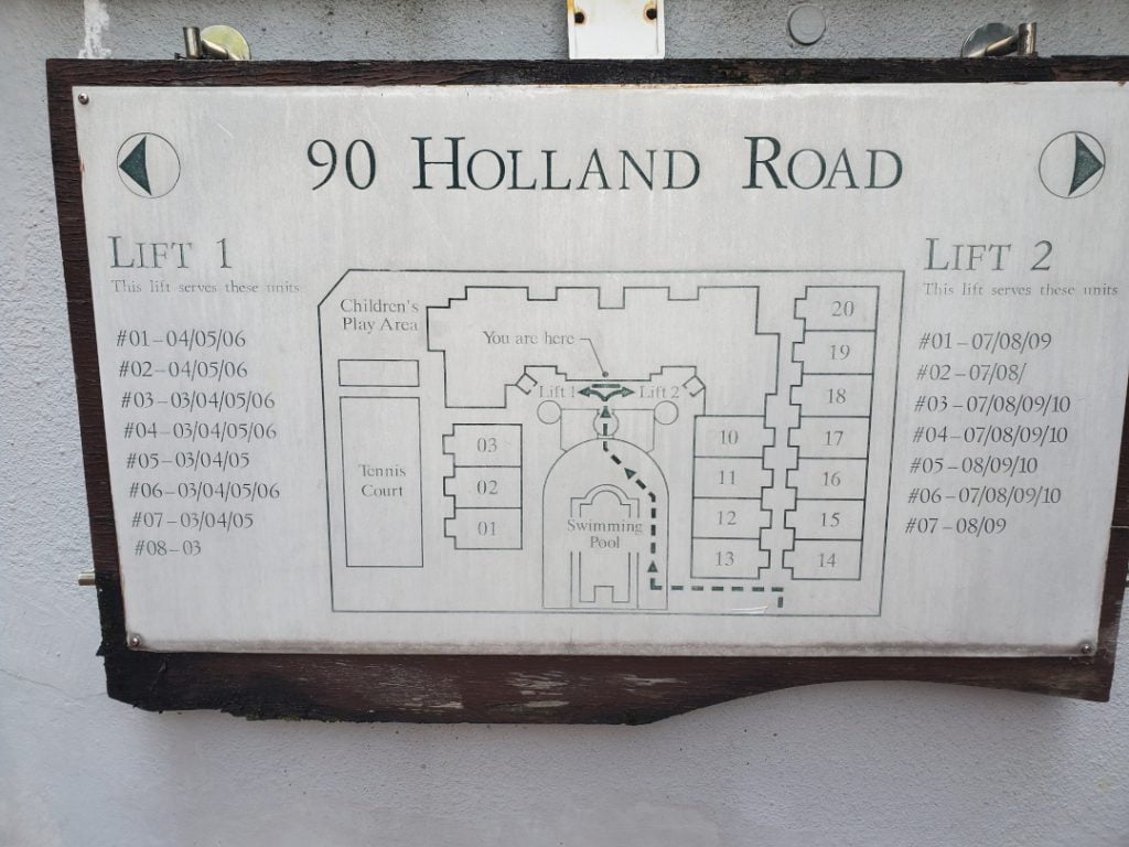 90 Holland Road Site Plan