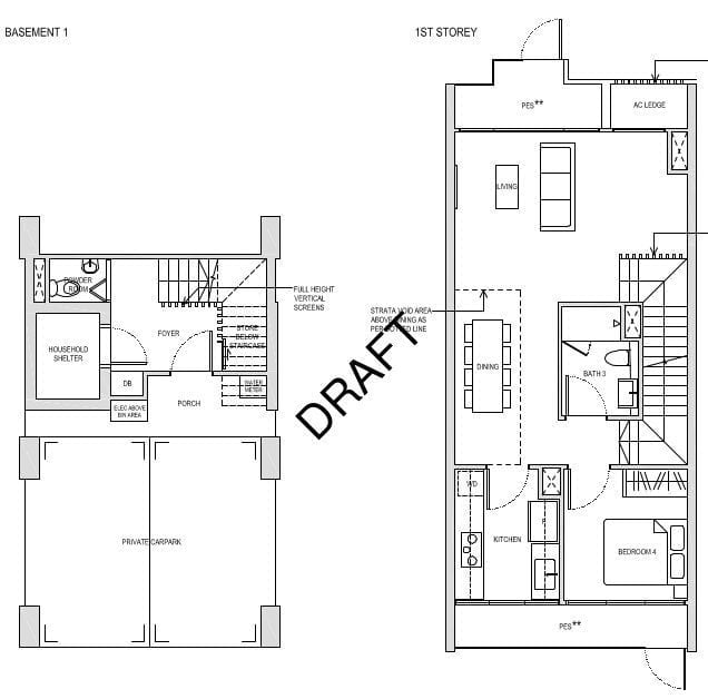 Affinity at Serangoon Floor Plan SL1