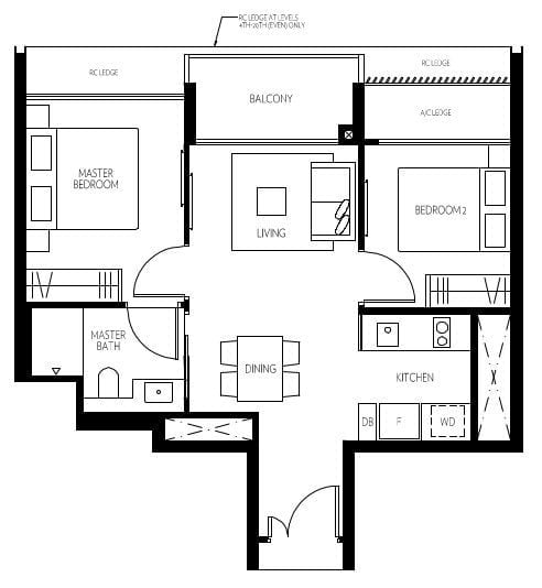 Amber 45 Floor Plan A