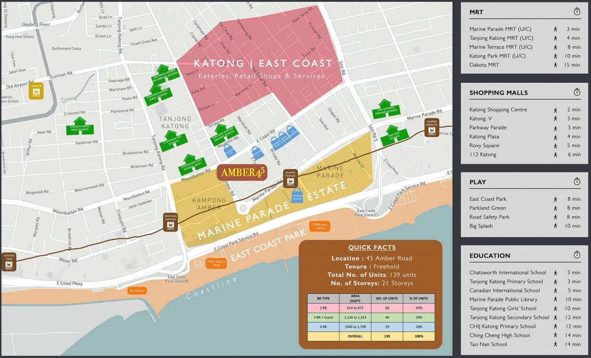 Amber 45 location map
