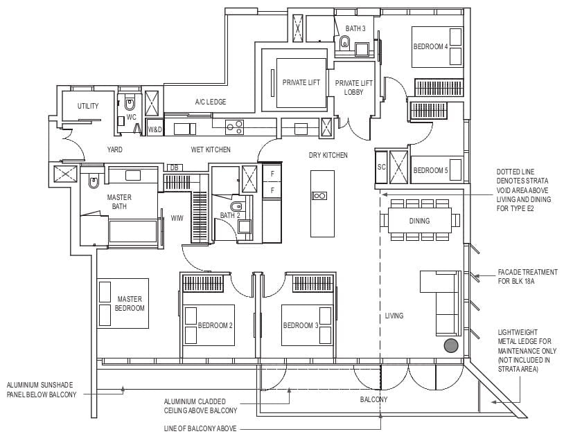 Amber Park Floor Plan E2