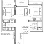 Amo Residence Floor Plan B2