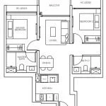 Amo Residence Floor Plan BP1