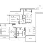 Amo Residence Floor Plan C1