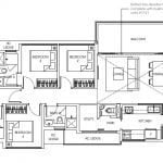 The Antares Floor Plan D1