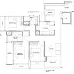 The Arcady at Boon Keng Floor Plan C3