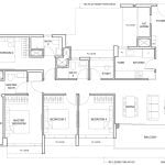 The Arcady at Boon Keng Floor Plan D1