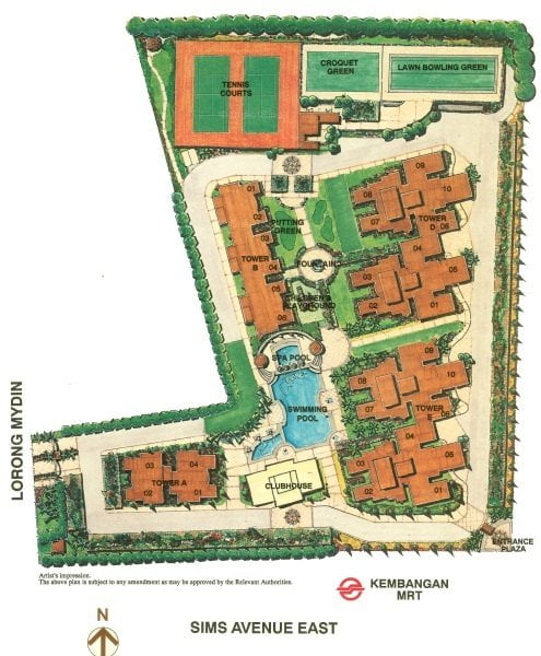 Astoria Park Site Plan