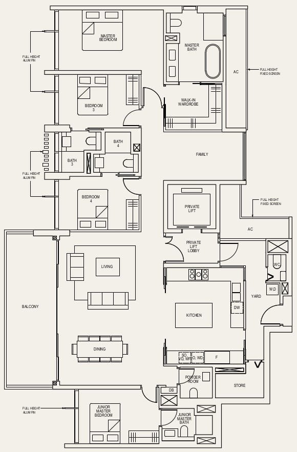 The Avenir Floor Plan 41a