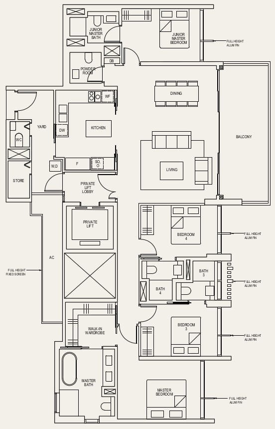 The Avenir Floor Plan 4a