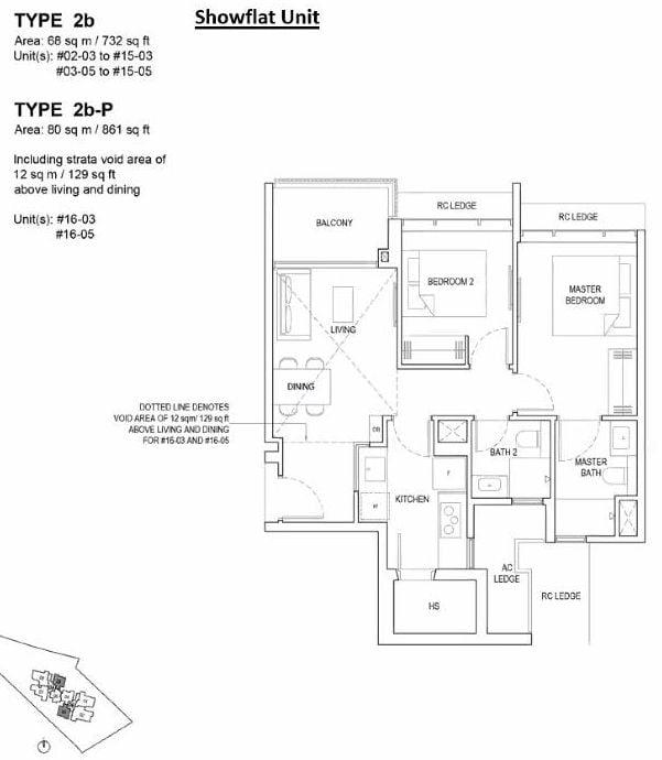 Bartley Vue Floor Plan 2B