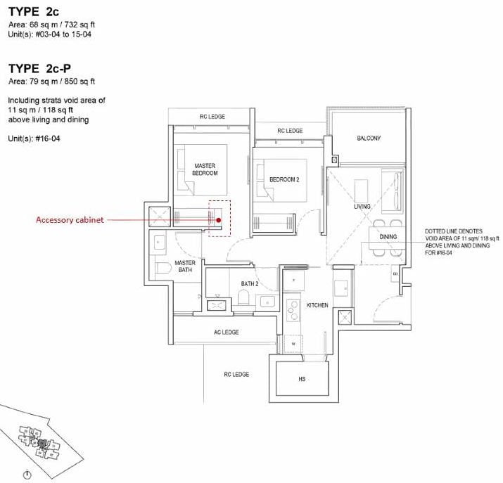 Bartley Vue Floor Plan 2C