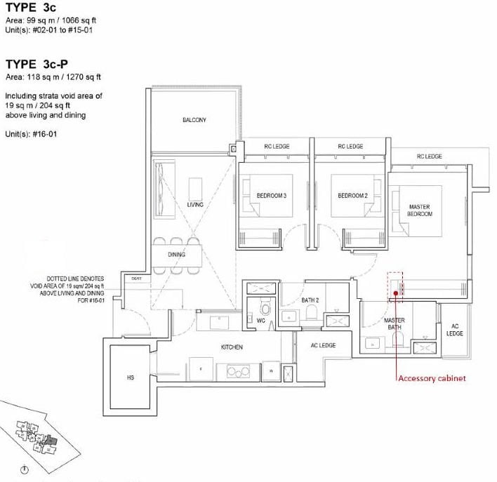 Bartley Vue Floor Plan 3C