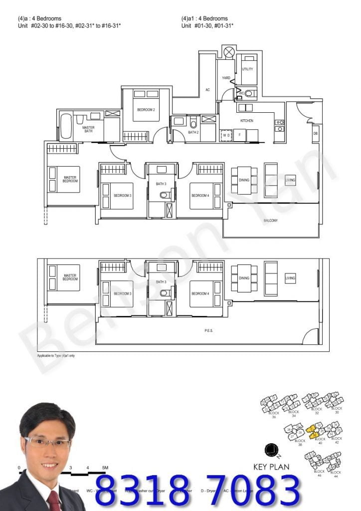 Bartley Ridge Floor Plan 4 bedroom 4a