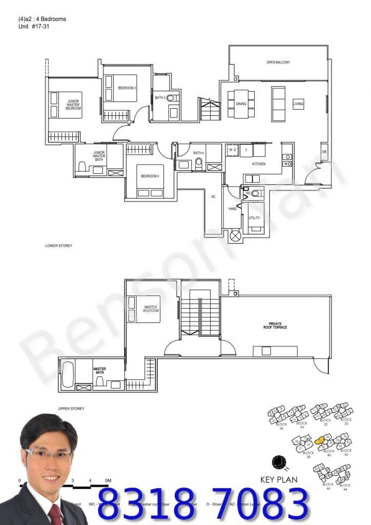 Bartley Ridge Floor Plan 4 bedroom 4a2-2