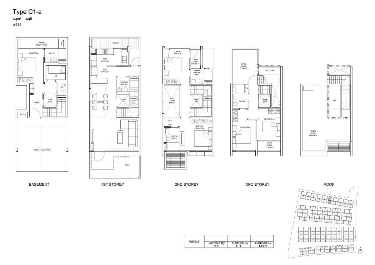 Belgravia Floor Plans - C1-a