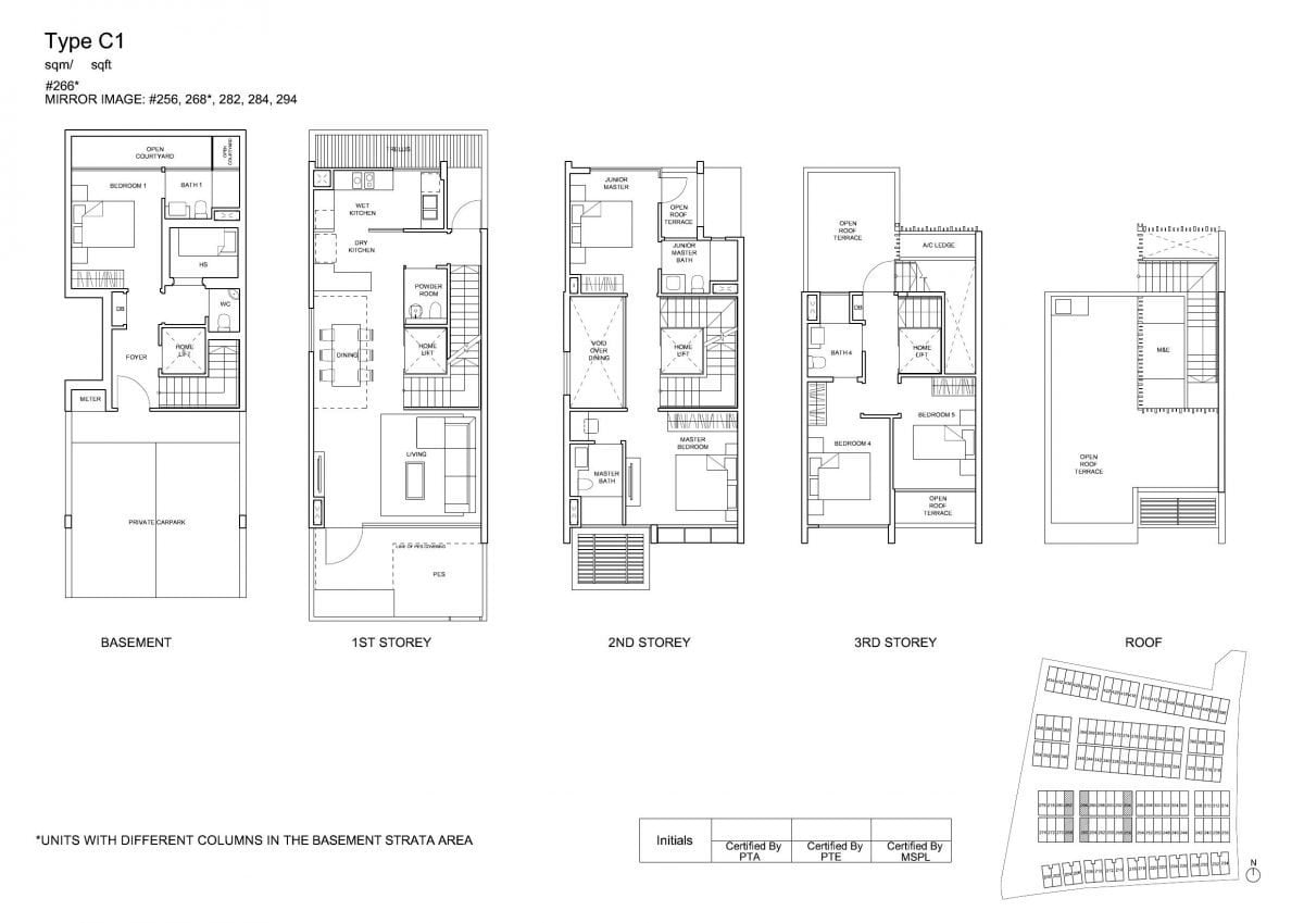 Belgravia Floor Plans - C1