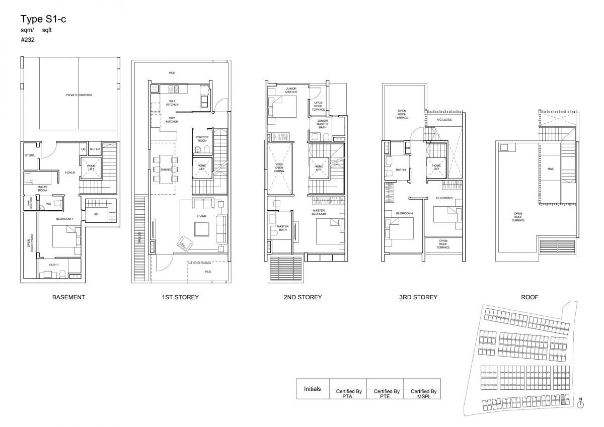 Belgravia Floor Plans - S1-c