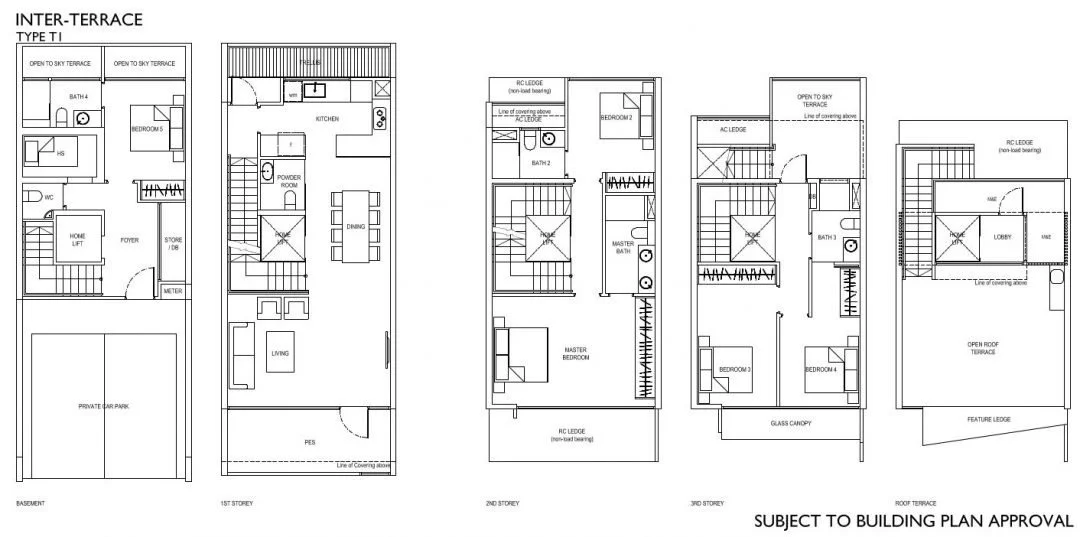 Belgravia Green Floor Plan T1