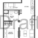 Blossoms By the Park Floor Plan A1