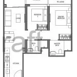 Blossoms By the Park Floor Plan B1
