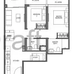 Blossoms By the Park Floor Plan B2