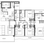 Blossoms By the Park Floor Plan D1