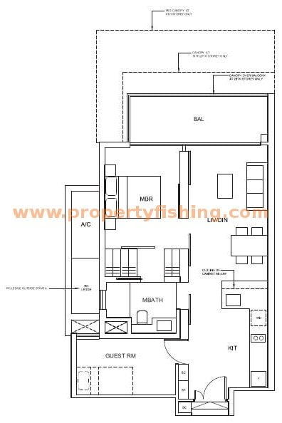 Cairnhill Nine Floor Plan B3