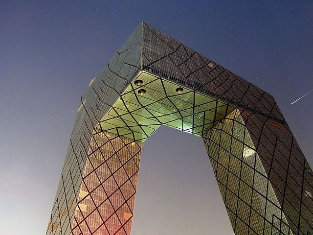 CCTV Headquarters, designed by the same architect as DUO Residences