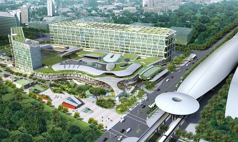 Just 1 MRT stop from The Glades to Changi Business Park