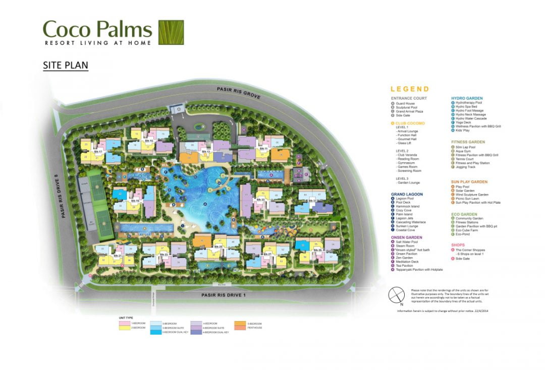 Coco Palms Site Plan