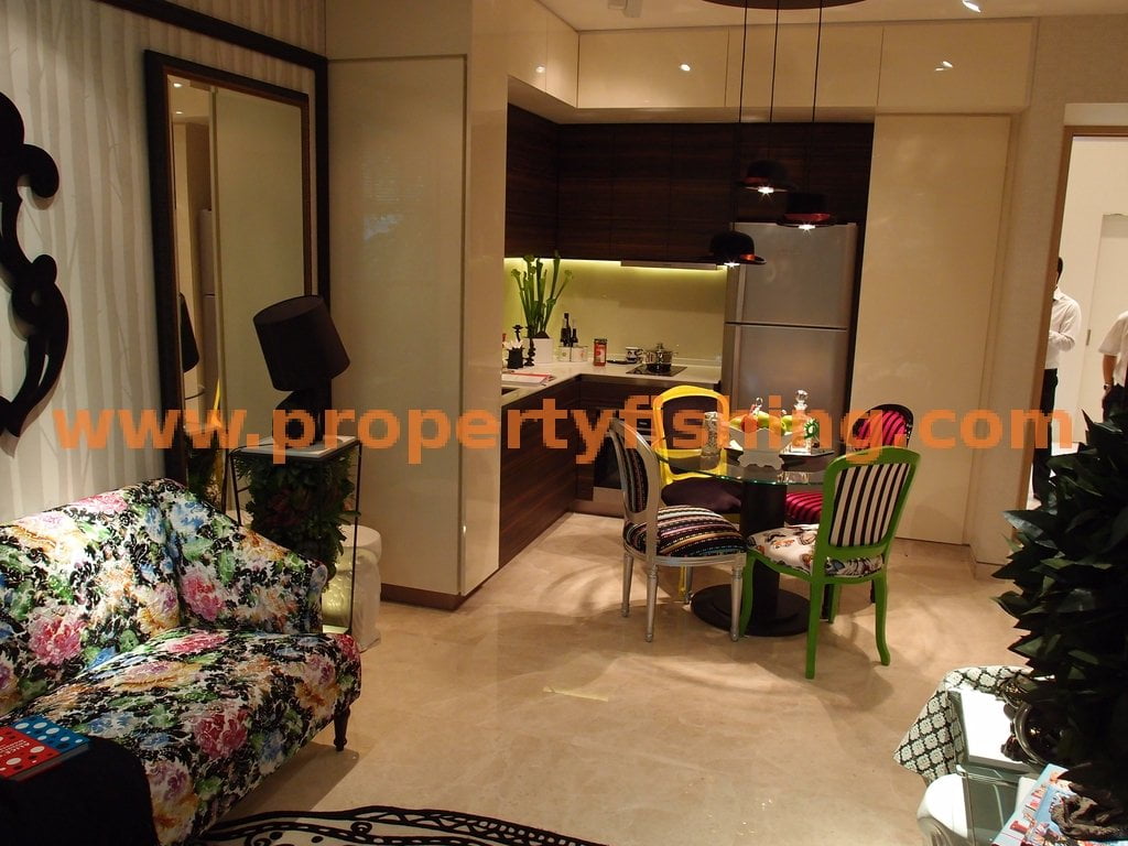 Commonwealth Towers Showflat 2 Bedroom - Living