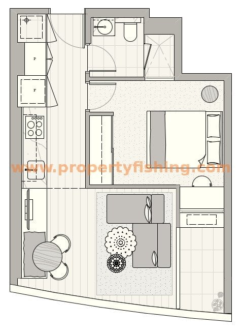 Conservatory Floor Plan 1