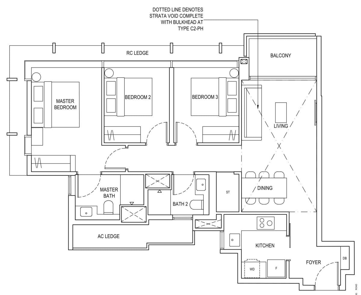 The Continuum Floor Plan C2