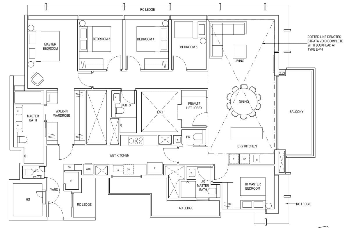 The Continuum Floor Plan E