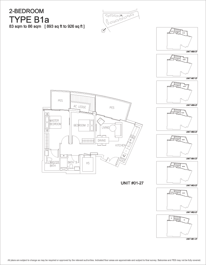 Corals at Keppel Bay Floor Plan