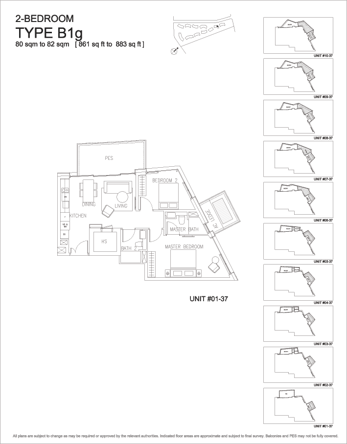 Corals at Keppel Bay Floor Plan