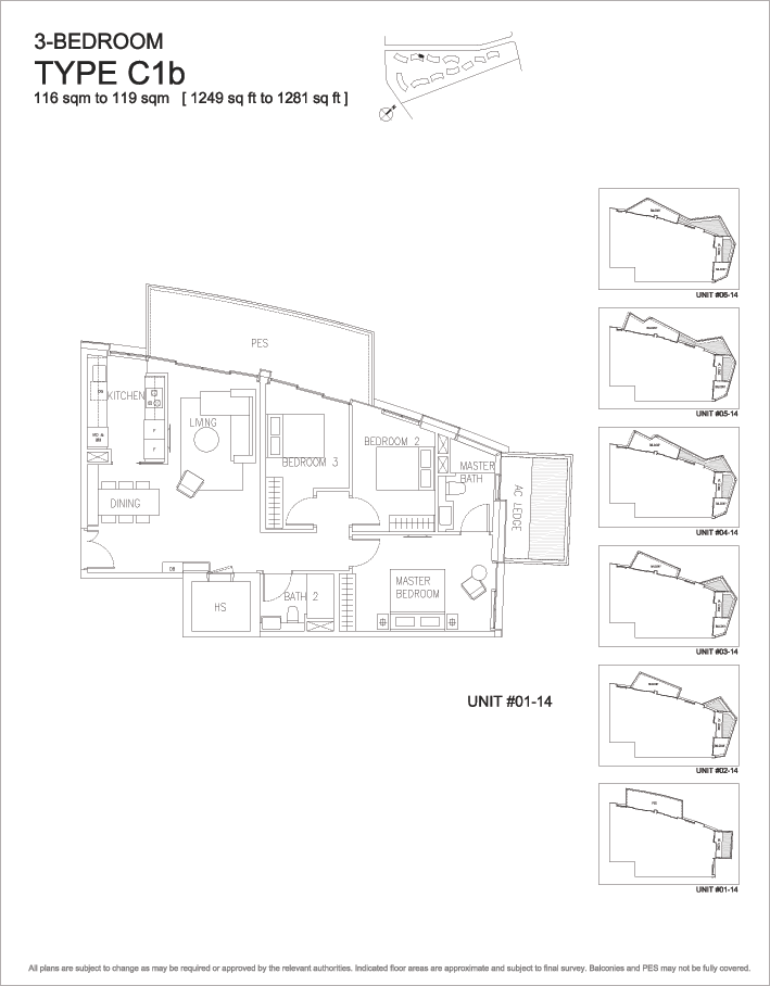 Corals at Keppel Bay Floor Plan